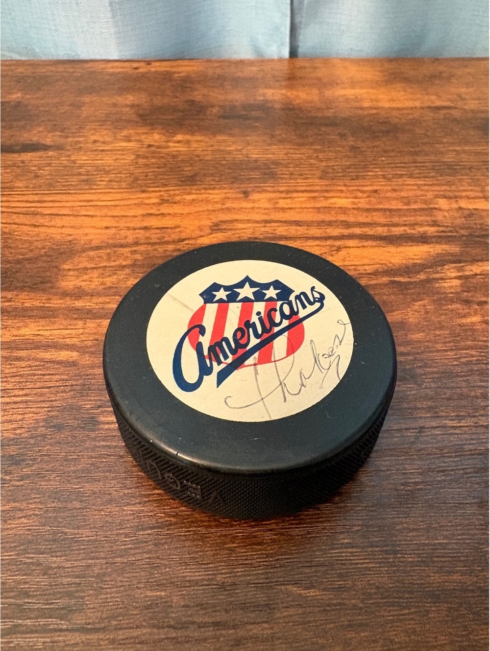 1996 Rochester Americans Amerks Calder Cup Champions Signed Hockey Puck